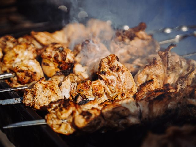 Шашлык из курицы
